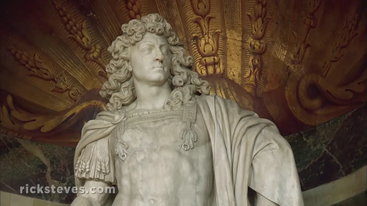Ceiling fresco in the Palace of Versailles