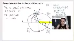 Vector direction practice problem