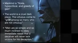Key themes on humanity and power