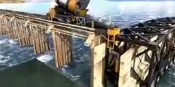 Tremie concrete pouring diagram