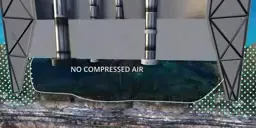 Compressed air chamber mechanism