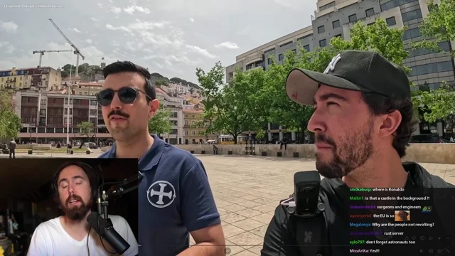 Lojas de telefonia e contraste com a herança histórica portuguesa