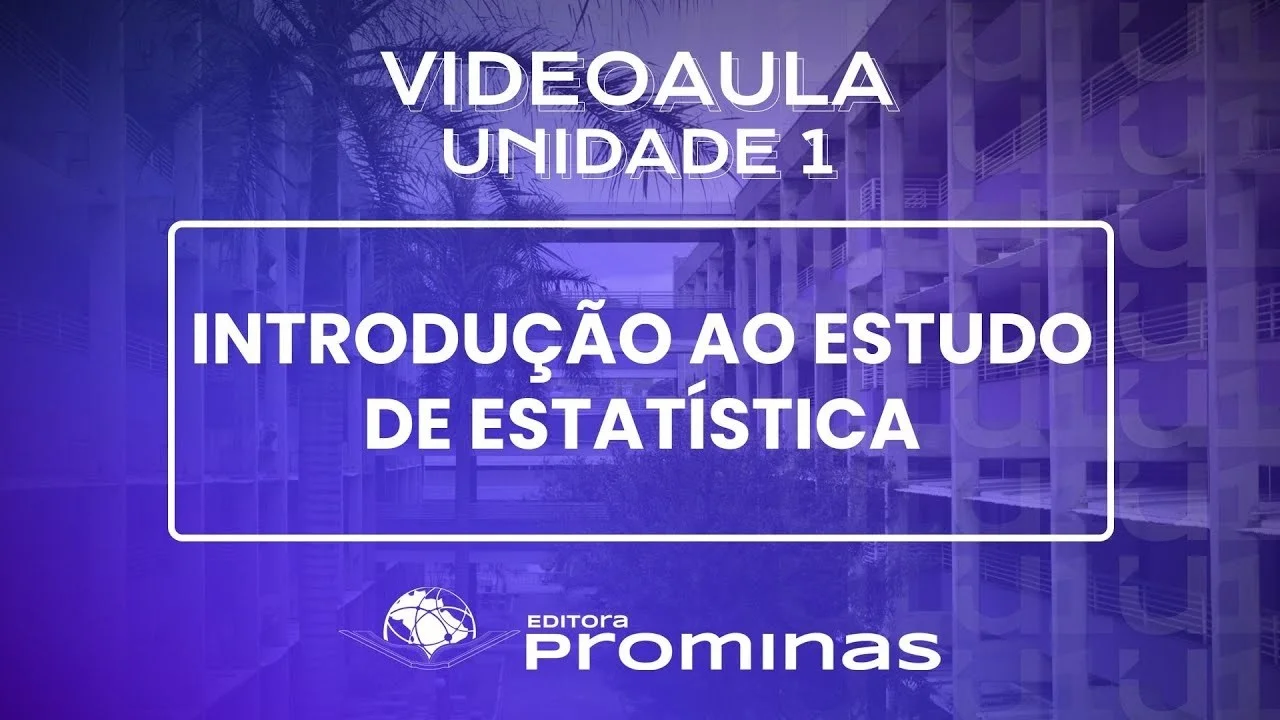 Introdução ao Estudo de Estatística