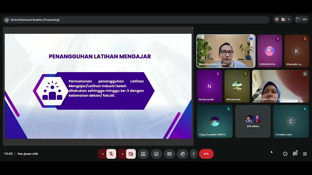 Taklimat untuk Guru Pembimbing Latihan Mengajar UPSI
