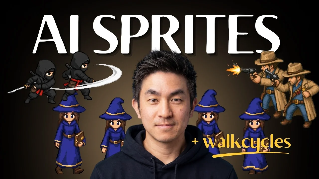 Create 2D Game Characters Using AI - Full Guide