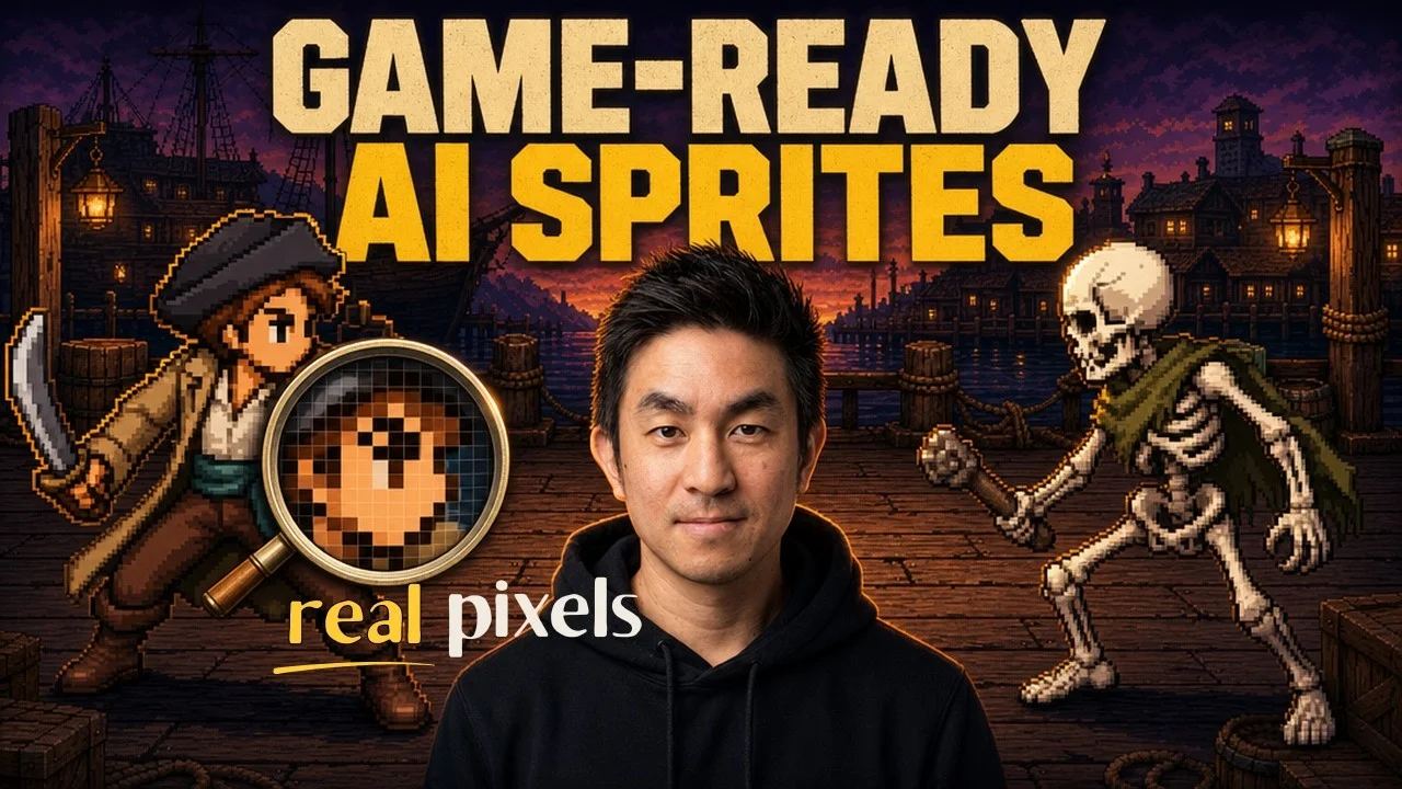 How to Turn AI-Generated Pixel Art into Game-Ready Assets