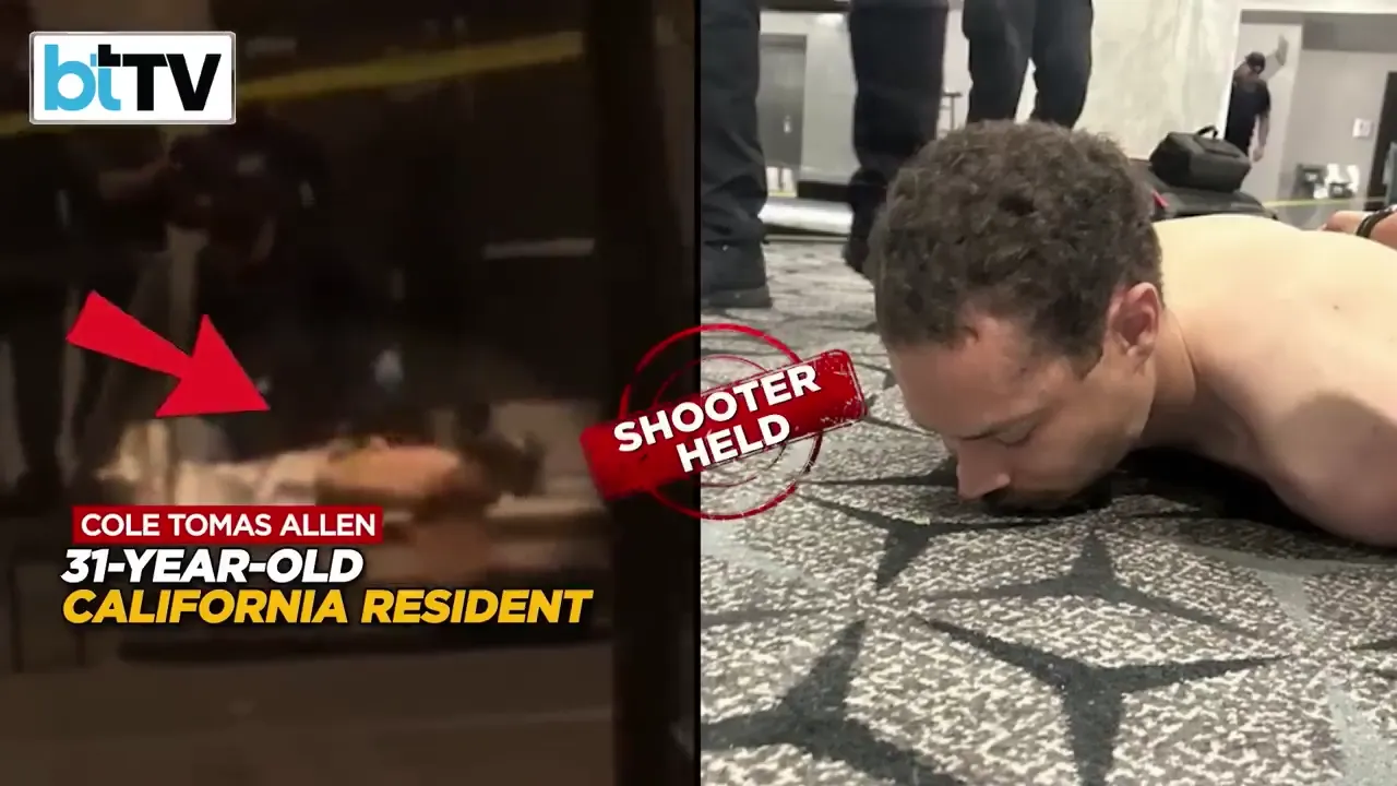 Suspect Cole Allen apprehended and identified