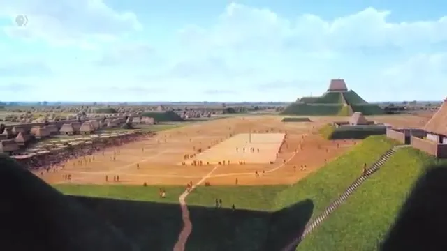 Depiction of Mississippian society and hierarchy
