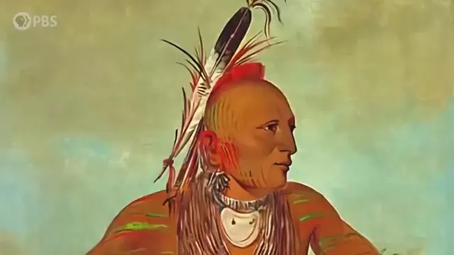 Depiction of Mississippian agriculture