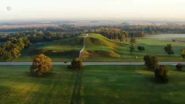 Artistic reconstruction of Cahokia