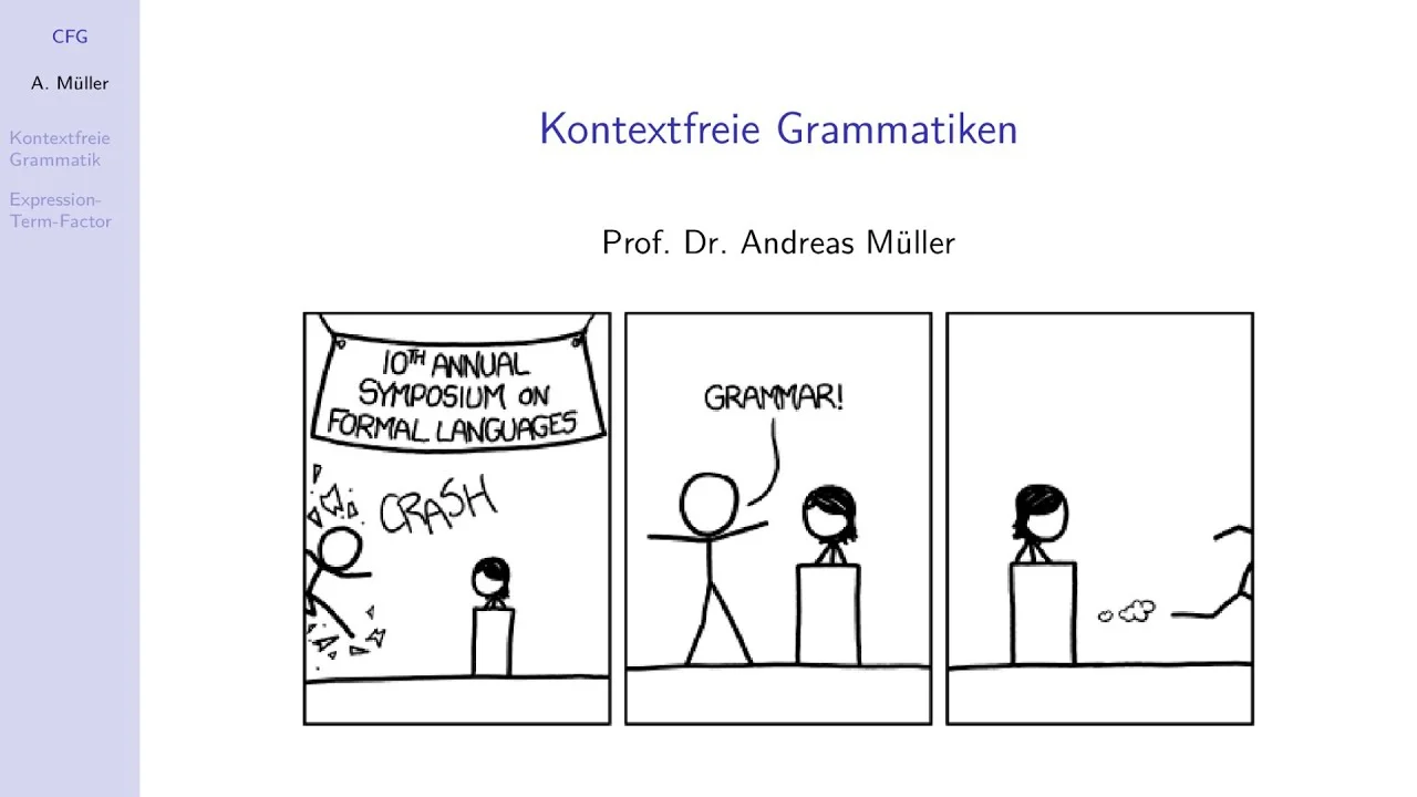 Kontextfreie Grammatiken: Einführung und Eigenschaften