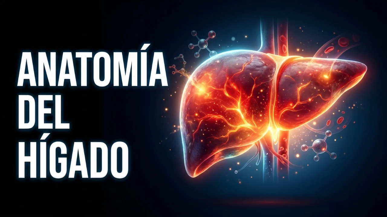 Cómo Funciona el Hígado: Anatomía Completa Explicada