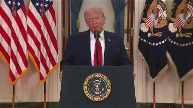 President Trump discussing US oil production