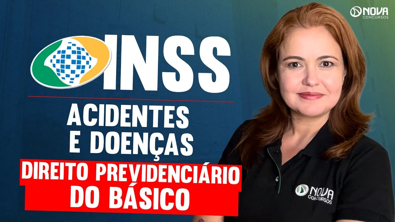 Concurso INSS 2025: Aula sobre Acidentes de Trabalho e Doenças Ocupacionais