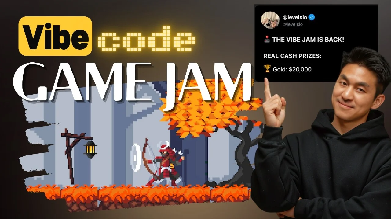 How to Vibe Code Your First Game for the $35,000 Vibe Jam